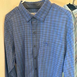 Tommy Bahama Newport coast men's large, long sleeve button-down shirt